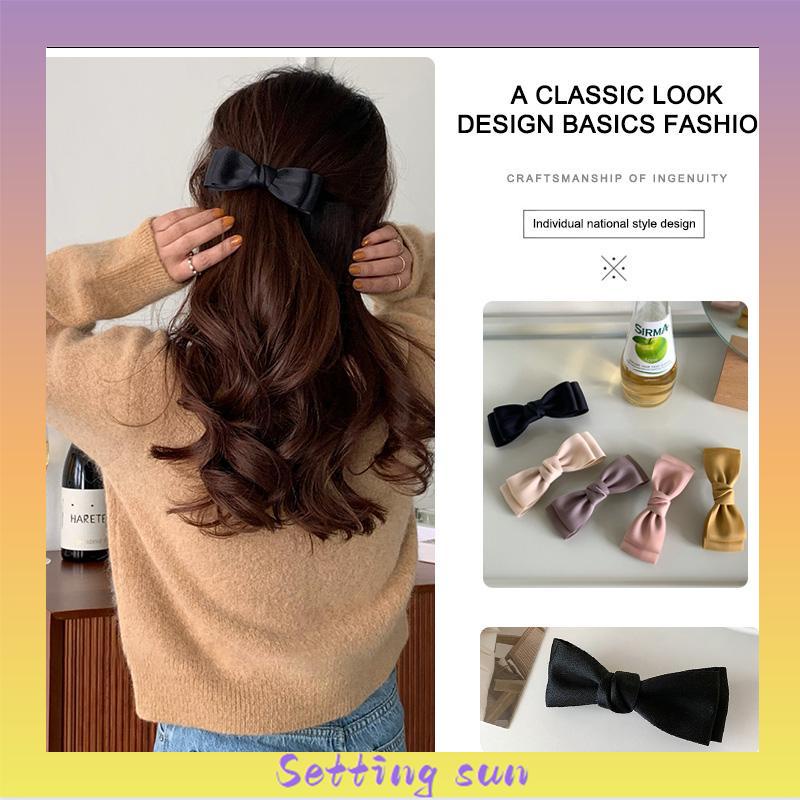 Jepit Rambut Wanita Premium Sense Aksesoris Rambut Poni Samping Jepit Rambut TN