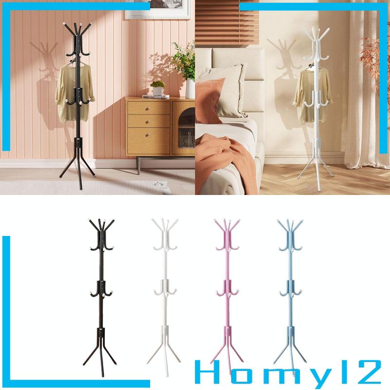 [HOMYL2] Coat Rack hanger 12kait Coat Rack Baju Untuk Aula Pintu Masuk Dompet