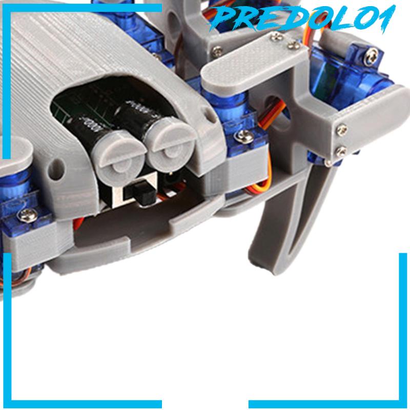 [Predolo1] Kit Robot Spider Segi Empat Pemrograman Elektronik Mainan DIY Untuk Hadiah Ulang Tahun