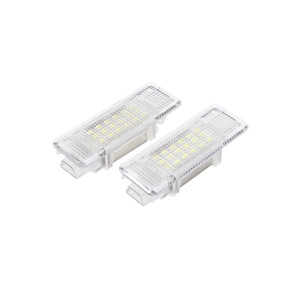 2pcs Putih LED Milik Footwell Under Door Light Lampu Selamat Datang Untuk BMW E39 E52/Z8 E53/X5