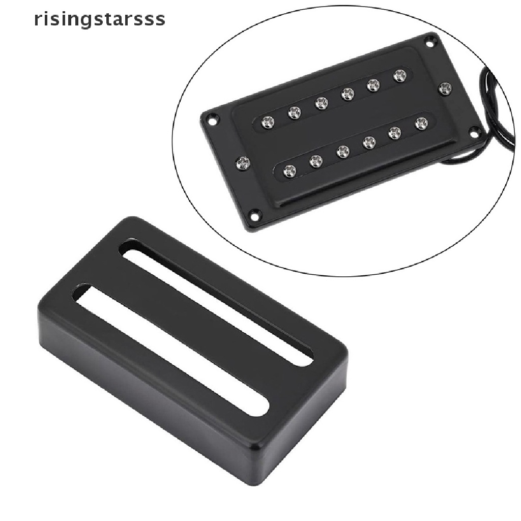 Rsid Span-New Penutup Pickup Gitar Elektrik Metal Tembaga Humbucker Pickup Cover Untuk Gitar New Jelly