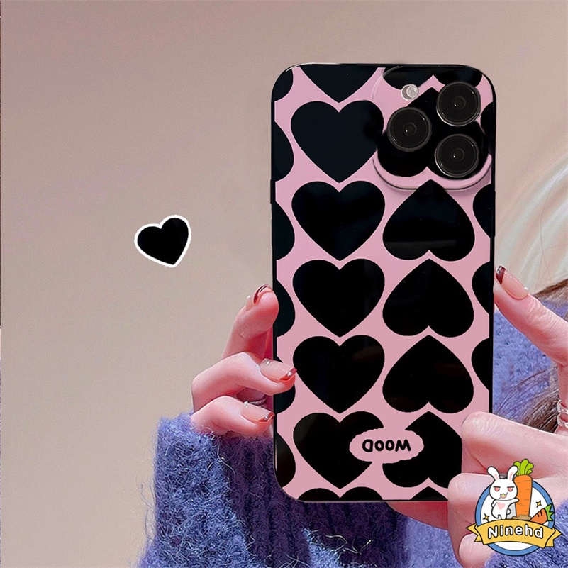 Huawei Y9 Prime 2019 Nova 7i 10 9 8 7 6 SE Pro Nova Y90 Y70 Plus Nova 5T 4e 3i Y7A Y9s Y6P P30 Lite P40 Mate 40 30 Pro Fashion Sweet Cool Pink Heart Silikon Cair Soft Phone Sarung