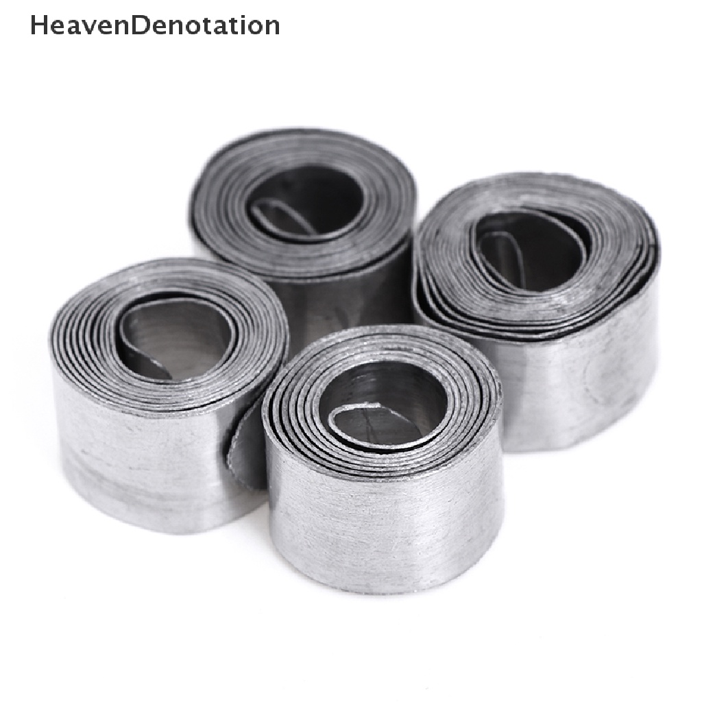 [HeavenDenotation] 0.6-1.2mm 30cm Lembaran strip sinker roll Memancing Aksesoris HDV