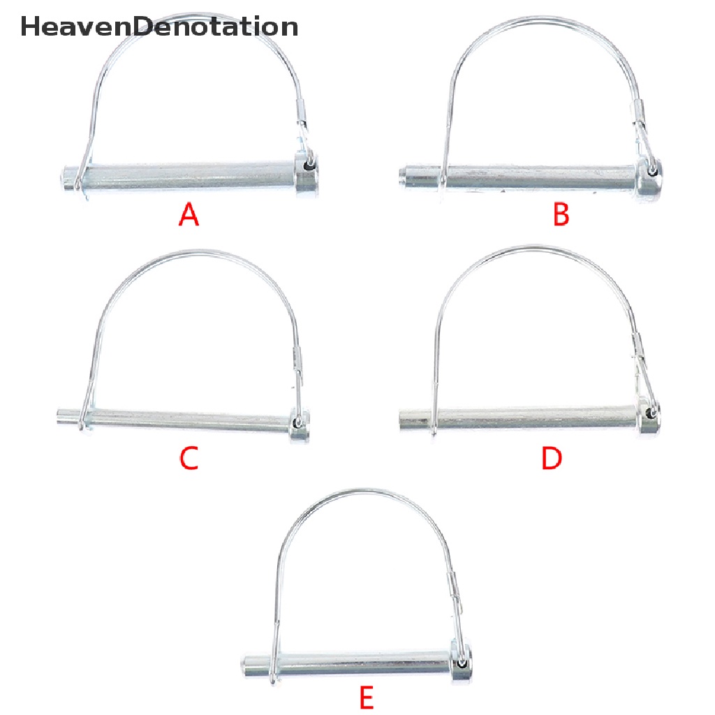 [HeavenDenotation] Heavy Duty Marine Trailer Coupler Safety Pin D Ring Bulat Arch Locking Lock Pin HDV