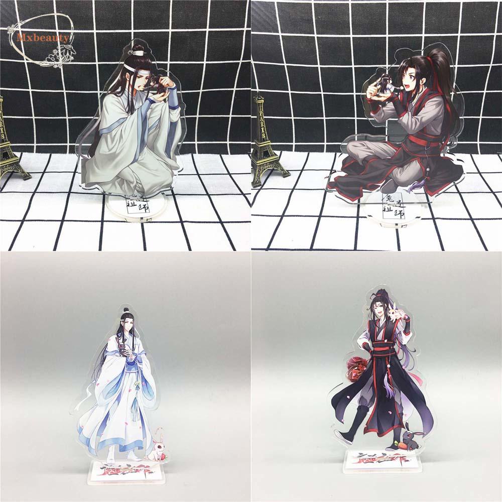 Mxbeauty Mainan Action Figure Kartun Anime Grandmaster of Demonic Wei Wuxian Dua Sisi Bahan Akrilik Untuk Dekorasi