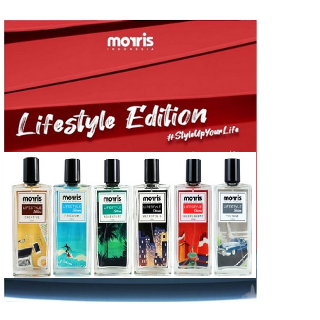 MORRIS Eau De Parfume Lifesyle Edition 100 ml  |  Parfum Pria EDP