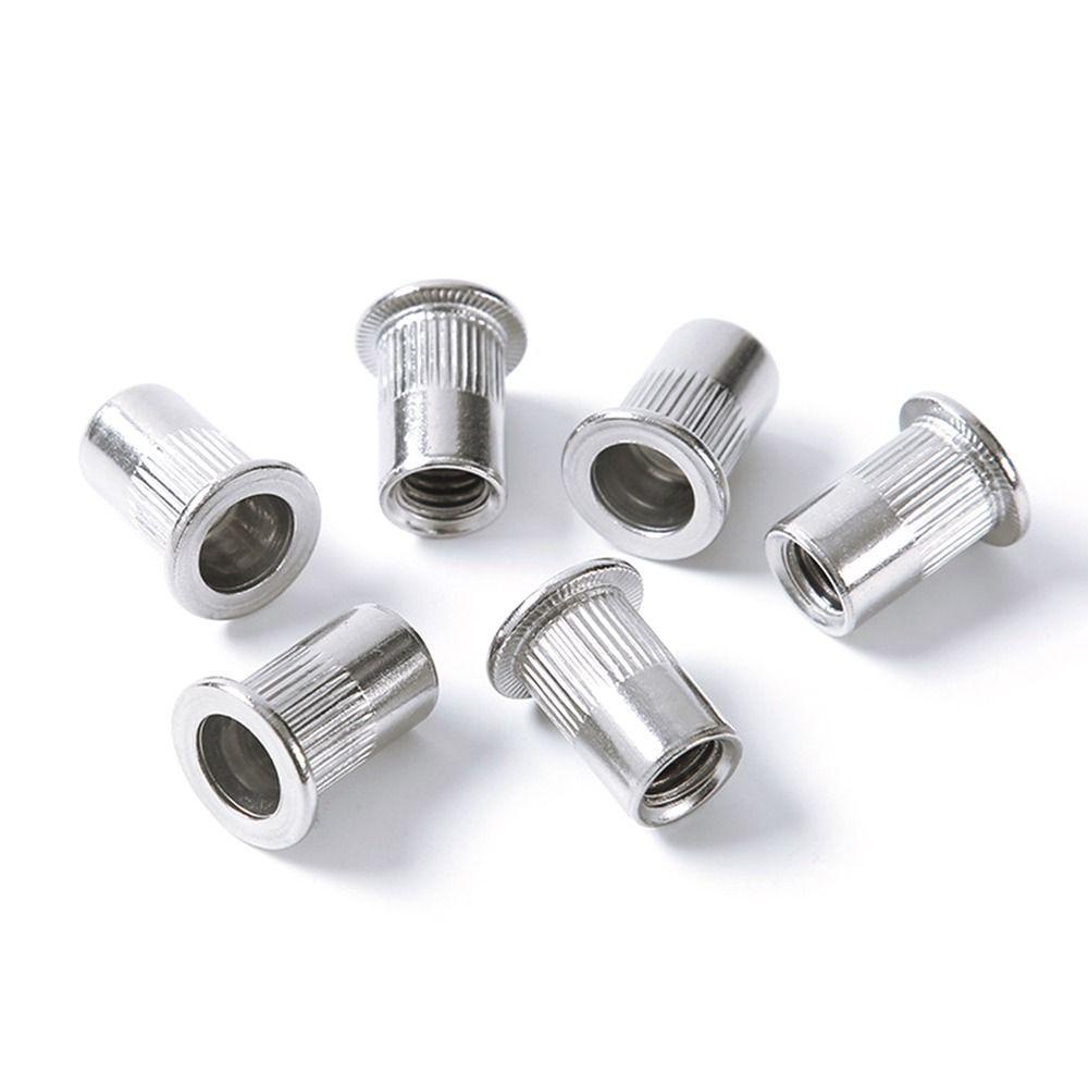 Ly 10pcs Stainless Steel Rivnut Mur Rivet Tahan Lama M3 M4 M5 M6 M8 M10 M12 Rivet Ulir