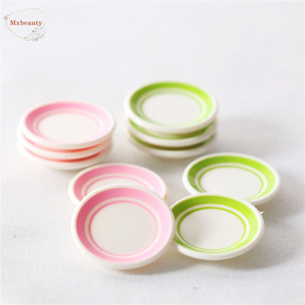 Mxbeauty Mainan Dapur Mini 5Pcs/Set Peralatan Makan Miniatur Rumah Boneka Accessorie Dolls Aksesoris Makanan Piring