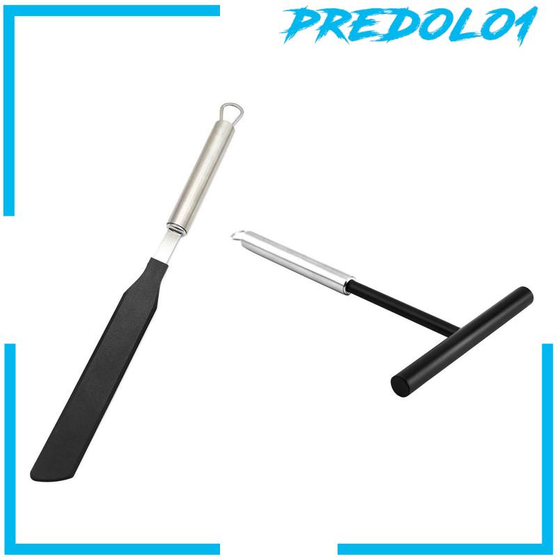 [Predolo1] Spatula Pancake Turner Dapur Bahan Nilon Tahan Panas Untuk Flipping Steak Pizza