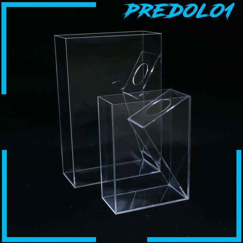 [Predolo1] Vas Bunga Akrilik Dekorasi Bening Rangkaian Bunga Untuk Pesta Desktop Pernikahan