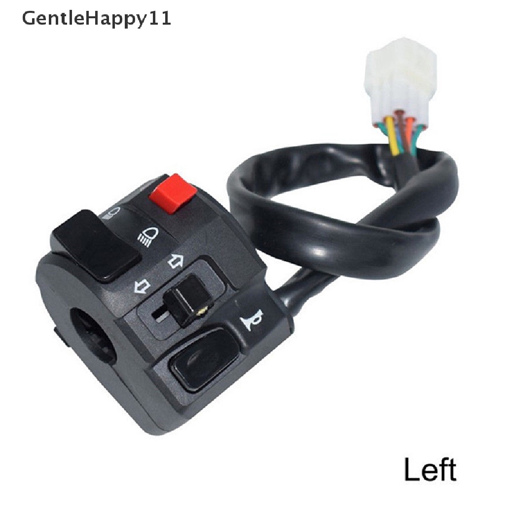 Gentlehappy Tombol Klakson Motor7Per8 &quot;Lampu Kabut Sein Start Stang Control Switch  Id