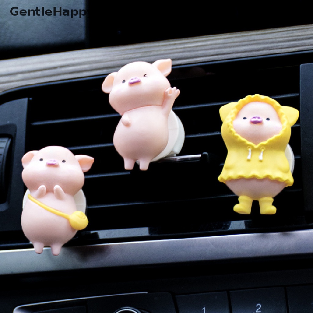 Gentlehappy Cute Pig Pengharum Ruangan Mobil Ac Outlet Dekorasi Interior Mobil Klip Clip Aksesoris id