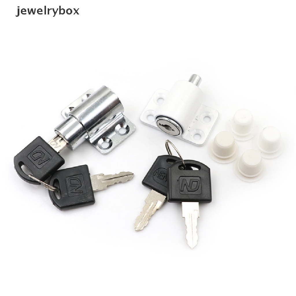 [jewelrybox] Pengaman Anak Pintu Geser Teras Jendela Baut Pengunci Catch Push Lock Butik