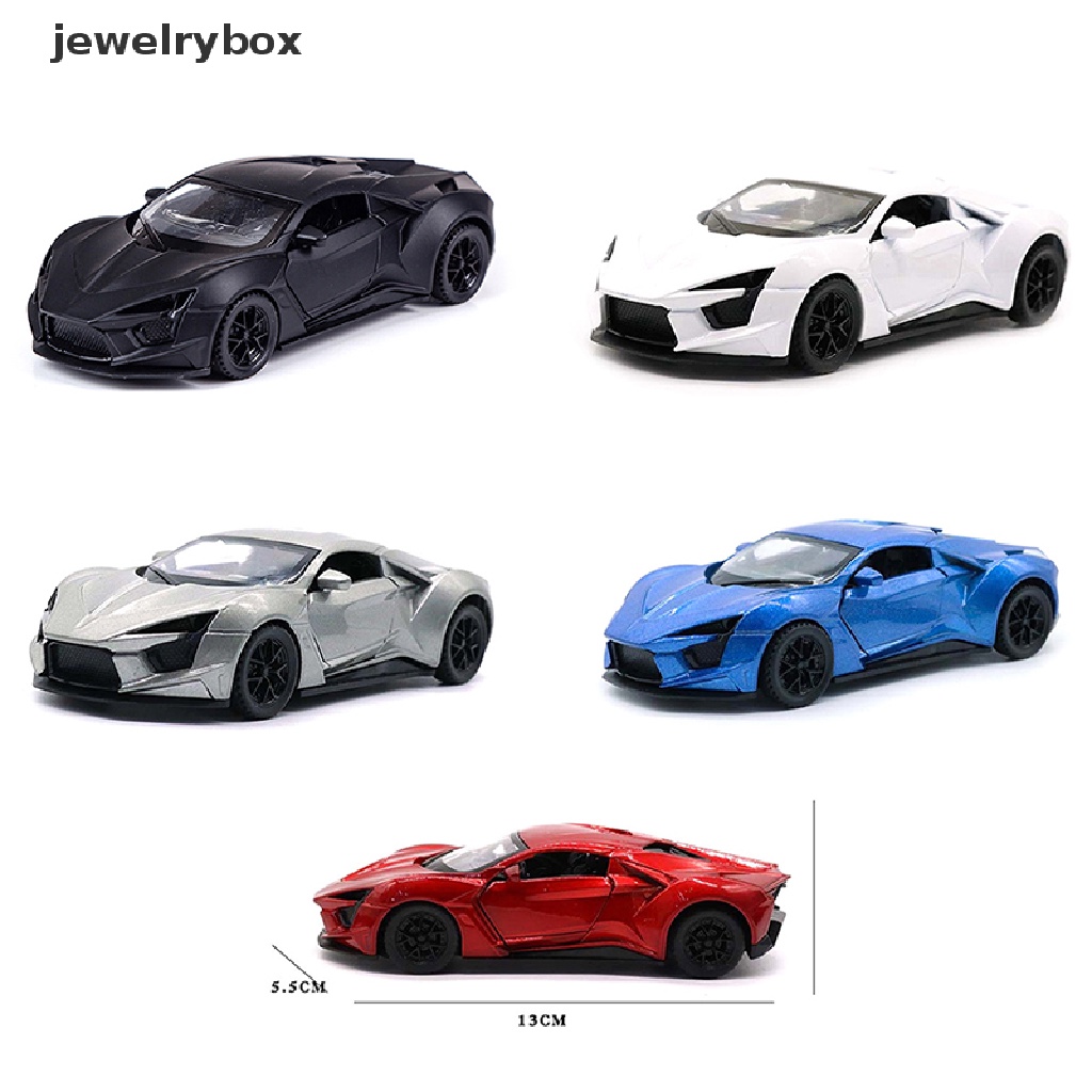 [jewelrybox] 1: 32lykan Hypersport Alloy Sports Model Mobil Diecasts Mainan Logam Butik Simulasi Tinggi