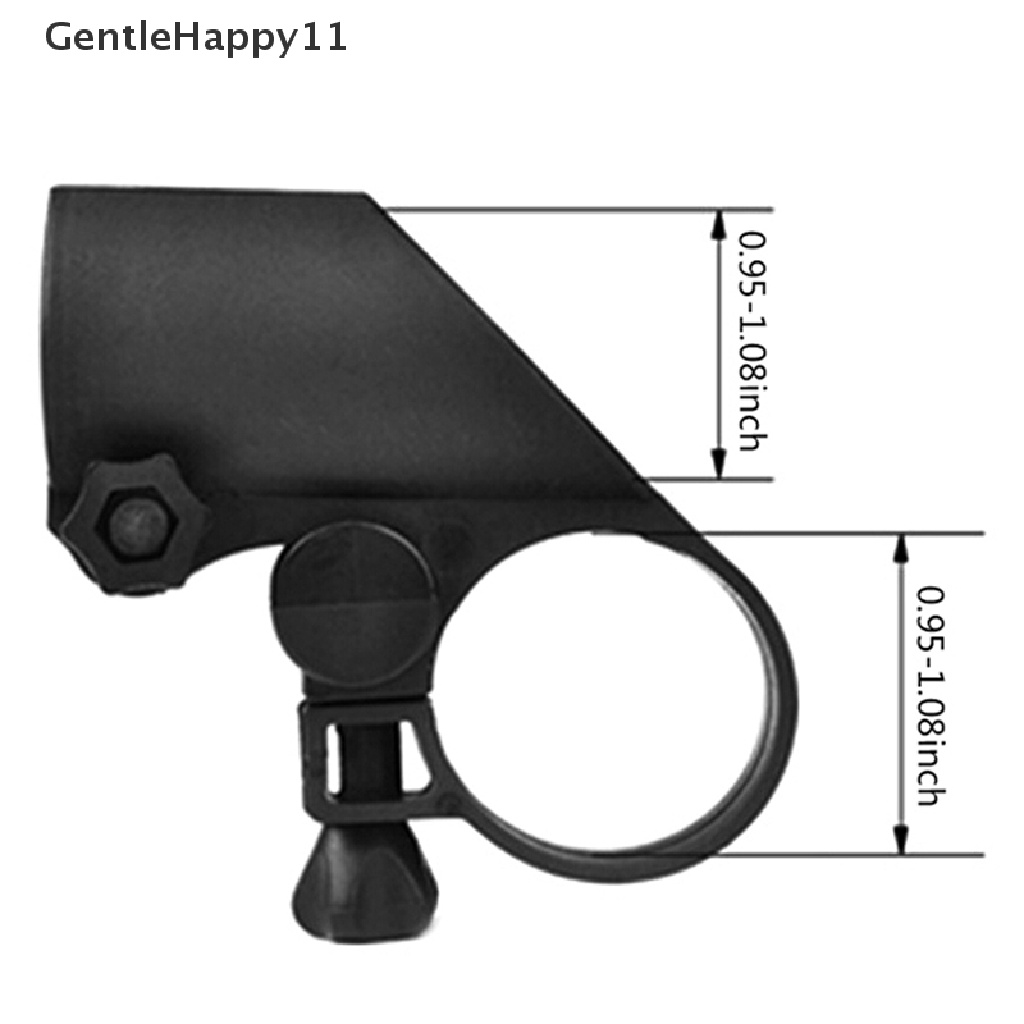 Gentlehappy Cycling Grip Mount Senter LED Torch Jepit Clip Sepeda Light Holder id