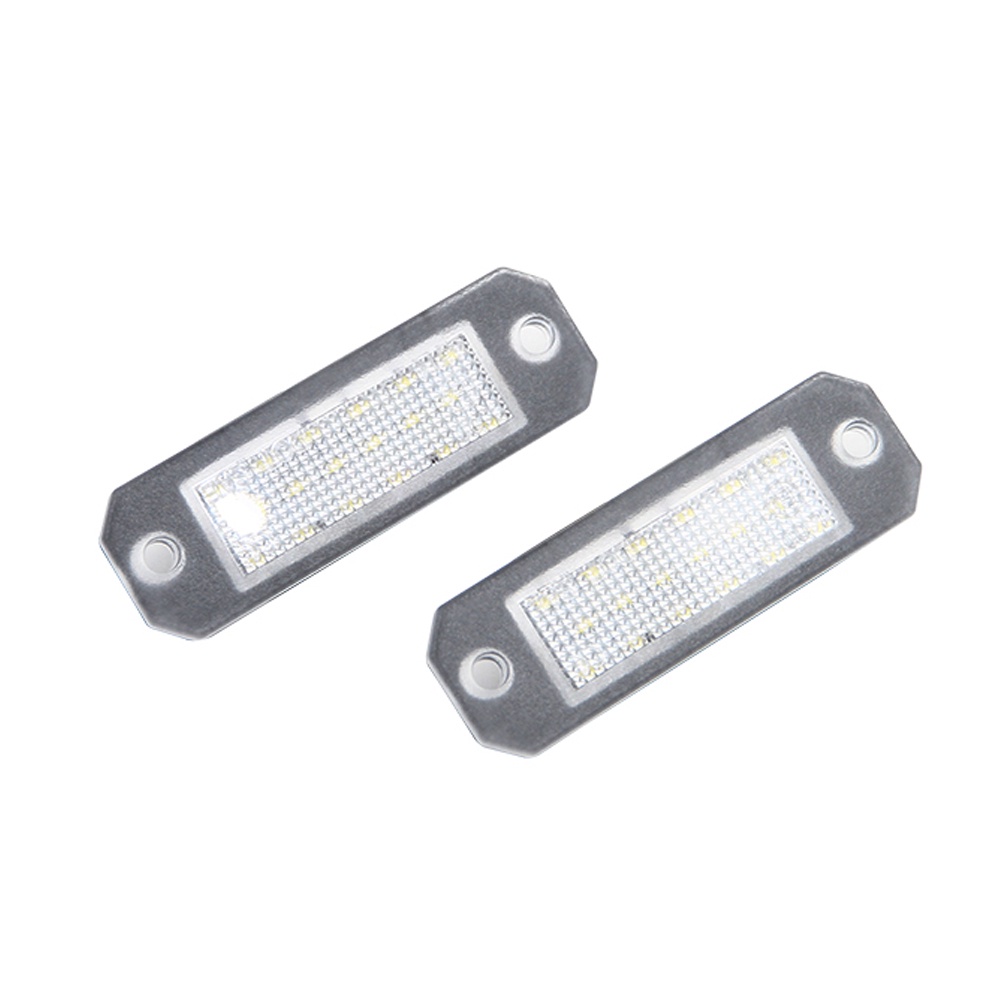 2pcs Lampu Plat Nomor LED Putih Belakang OEM 7H0827740 12v Untuk VW Transporter T5 2003-2015 T6 Untuk Caddy 2004-2017