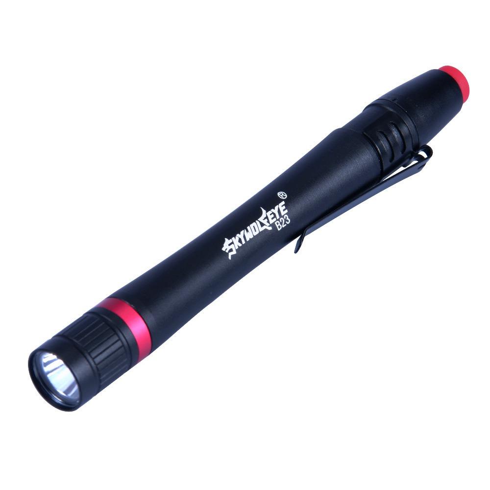 [Elegan] Pen Light Waterproof Pocket Camping Flashlight Handheld Pen Lampu Kerja Emergency Pen Flashlight