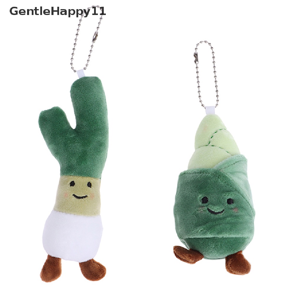 Gentlehappy Sayur Mainan Mewah Kartun Kubis Jagung Brokoli Liontin Boneka Lembut Gantungan Kunci Ransel Tas Mobil Dekorasi Anak Hadiah id