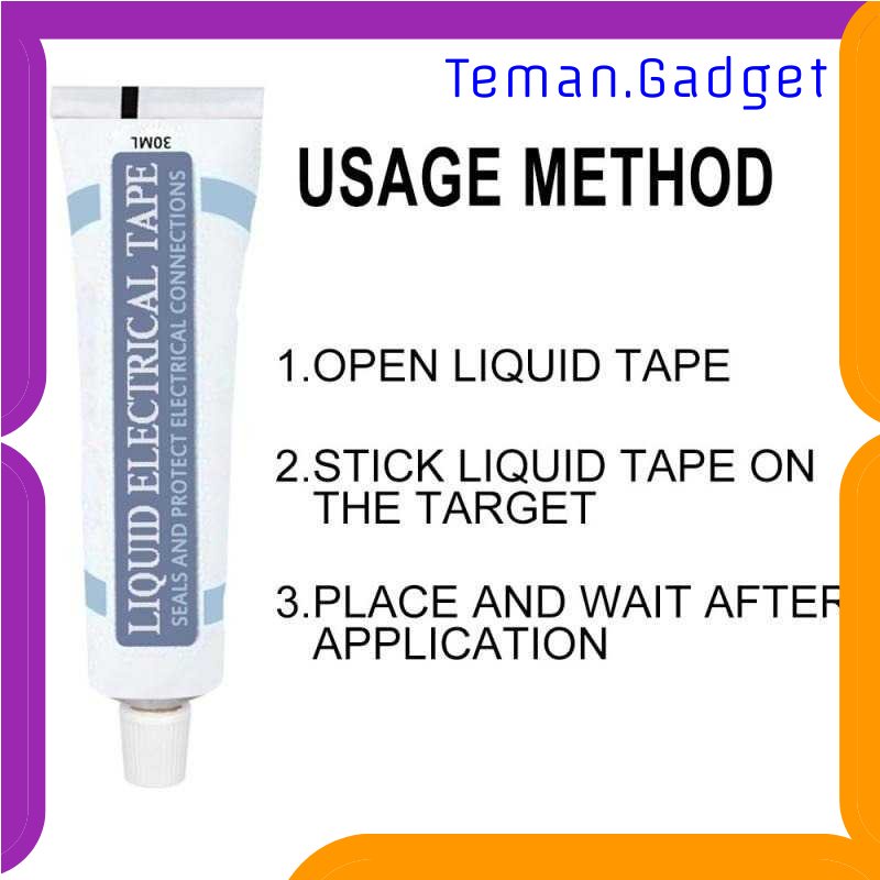 TG - ATK Synid Lem Kabel Listrik Silicone Insulating High Temperature Glue 30ML - E209