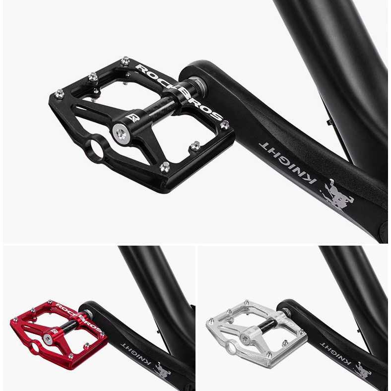 Pedal Sepeda Aluminium Alloy Non Slip - 12EBK - Black