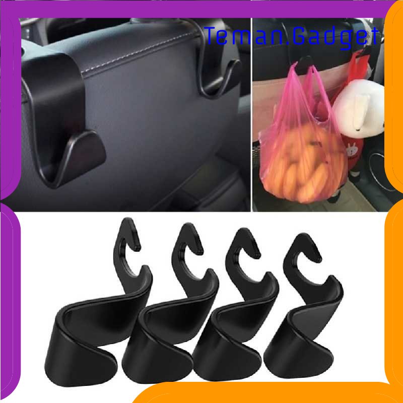 TD - OTO Gantungan Organizer Barang Mobil Headrest Hook 1 PCS - A219C