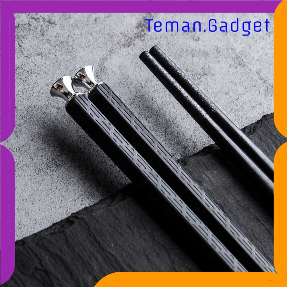 TG - DPR KANGJUNWEISHI Alat Makan Sumpit Japanese Style Chopstick 5 Pasang - 01BPP