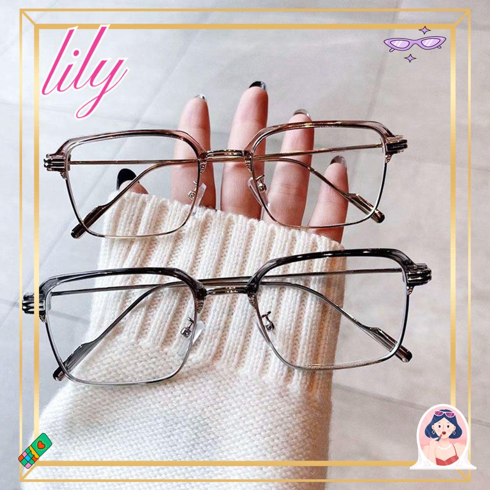 Lily Kacamata Anti-Cahaya Biru Mode Perlindungan Mata Tahan Lama Ultra Light Frame