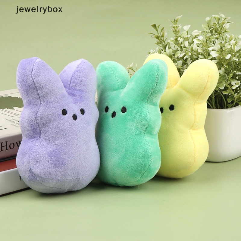 [jewelrybox] Rabbit Plush Stuffed Doll Peeps Bunny Tahun Kelinci2023Boneka Decor Mainan Butik