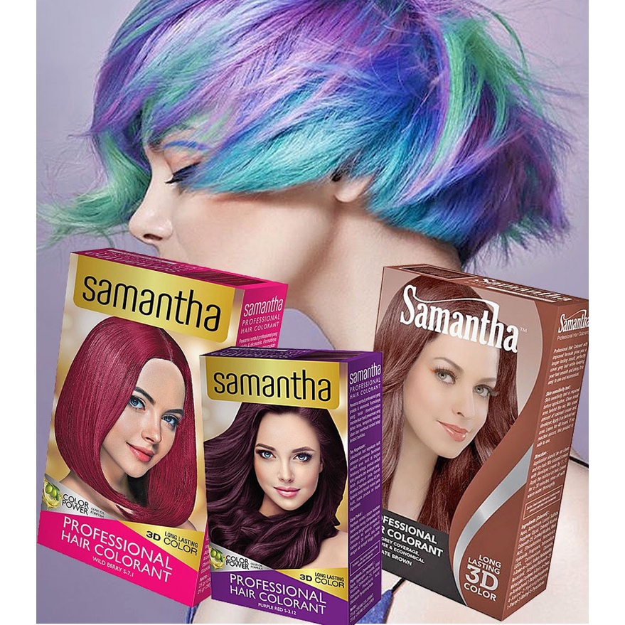 Kirim Cpt  PEWARNA RAMBUT HAIR COLORING SAMANTHA 25 GR