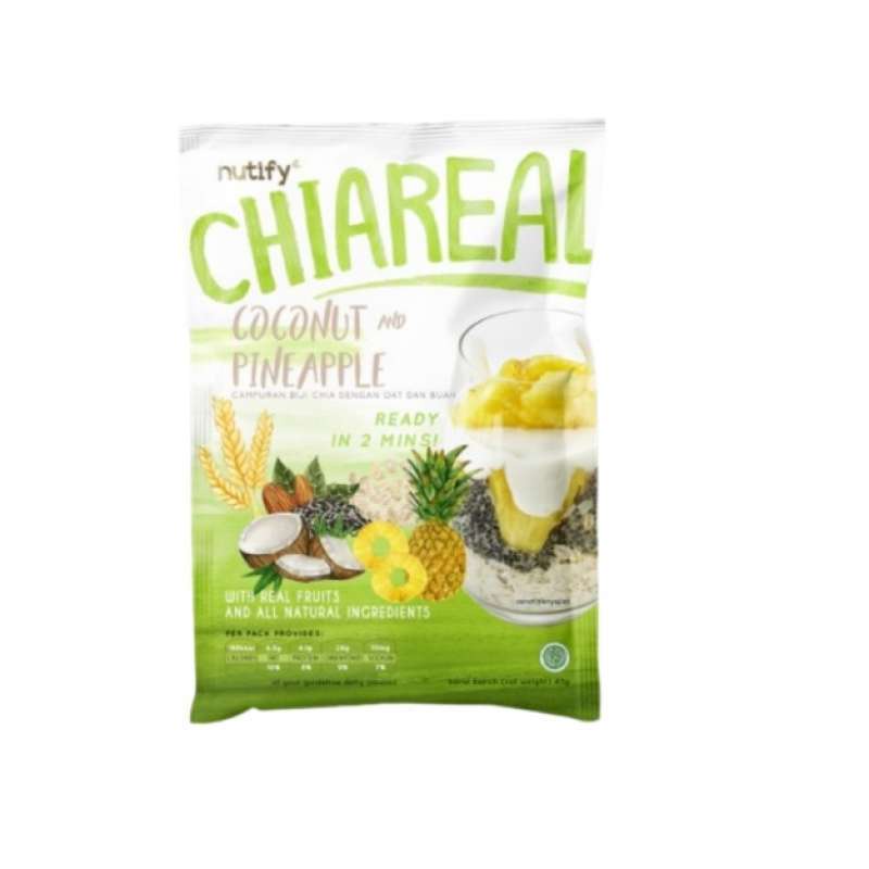 

Nutify chiareal coconutPineapple 43g