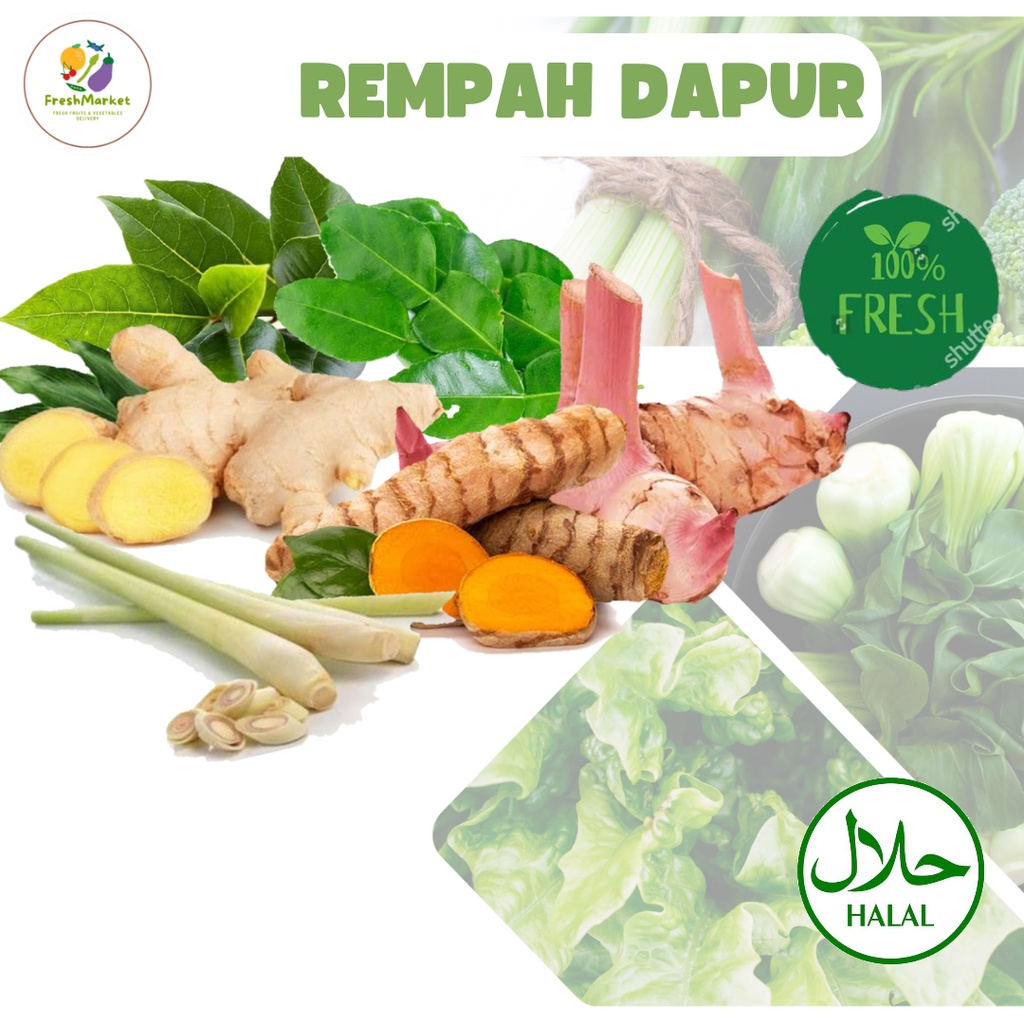 

Bumbu Dapur Rempah Paket Lengkap 1 Bungkus Freshmarketlampung