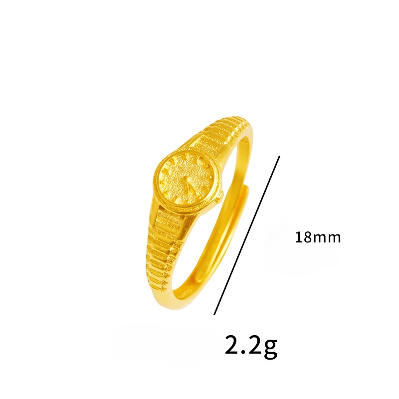 Goldkingdom Aksesoris Perhiasan Fashion Ready Stock520 Pin Jam Tangan Pengakuan Untuk Pecinta Pria Dan Wanita Cincin Yang Dapat Disesuaikan Romantis