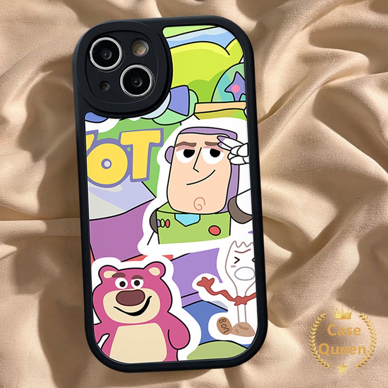 Casing Manyo Kartun Untuk Oppo A96 A17K A17 A95 A55 A1K A16K A57 A78 A12 A15 A76 A16s A16 A54 A58 A7 A5 A9 A3S A77s A16E A31 A5s A74 Reno 8T 5F 5Z 5 7Z 8mainan Lucu Cerita Soft Cover