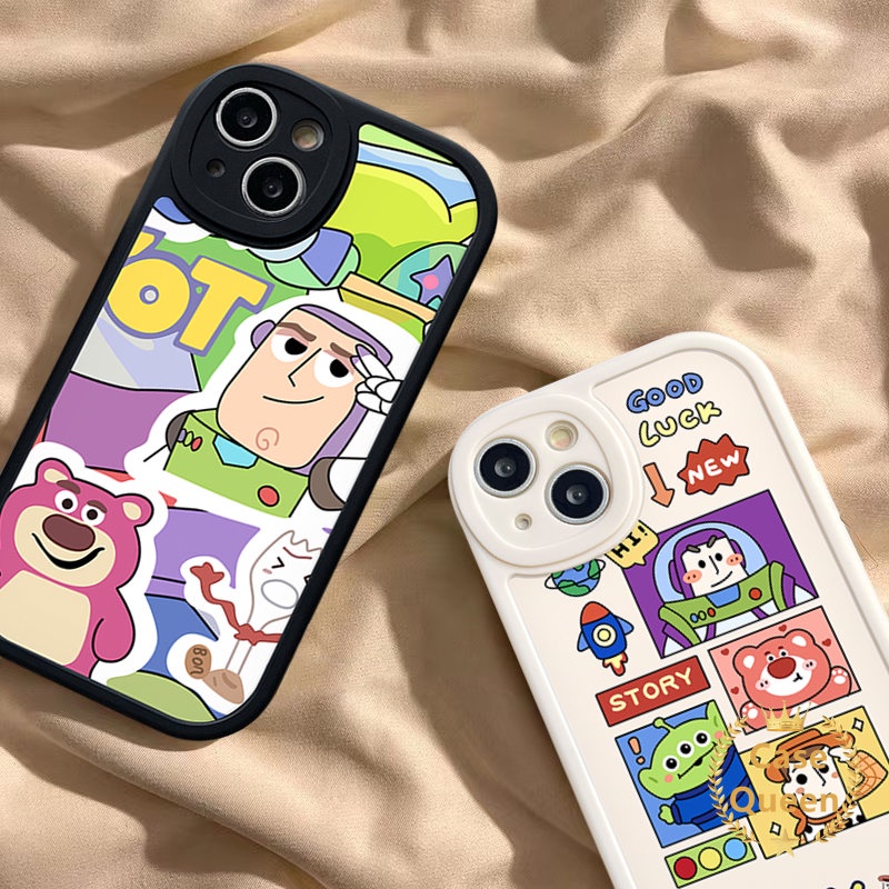 Casing Manyo Kartun Untuk Oppo A96 A17K A17 A95 A55 A1K A16K A57 A78 A12 A15 A76 A16s A16 A54 A58 A7 A5 A9 A3S A77s A16E A31 A5s A74 Reno 8T 5F 5Z 5 7Z 8mainan Lucu Cerita Soft Cover