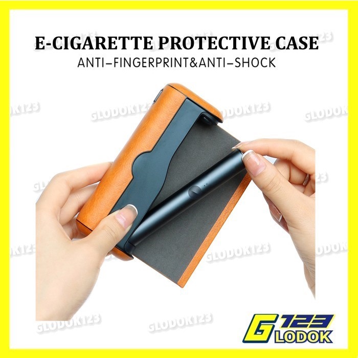 IQOS ILUMA PRIME Leather Case Casing Cover Kulit Protector Original