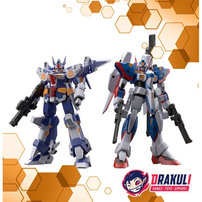 (DAMAGED BOX) BANDAI Shokugan Modelling Project R-1 &amp; R-Gun (Set of 2)