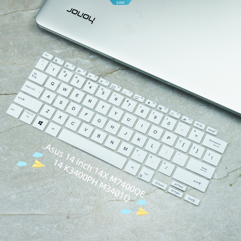 Lengan Keyboard Laptop Yang Dapat Dicuci Dan Dilepas Untuk Asus 14inch 14X M7400QE 14k3400ph M3401Q Silikon Perlindungan Keyboard Kulit Film Tahan Debu [ZK]