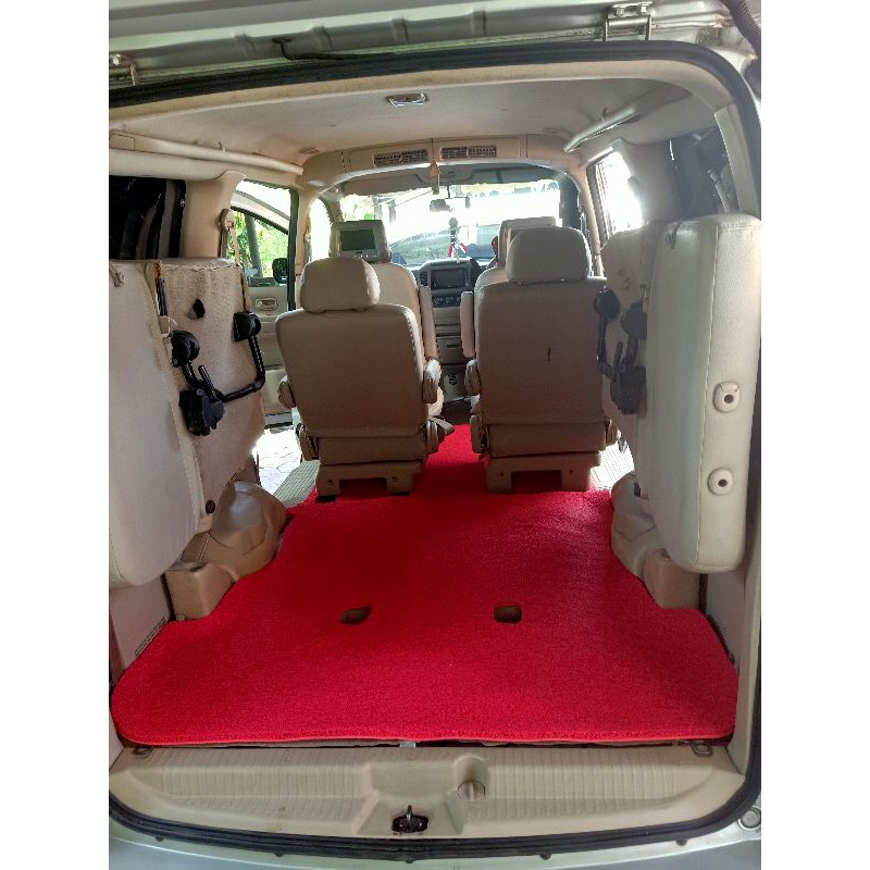 KARPET MOBIL SERENA C24 FULL BAGASI BAHAN 1 WARNA AKSESORIS MOBIL KARPET MOBIL PREMIUM QUALITY