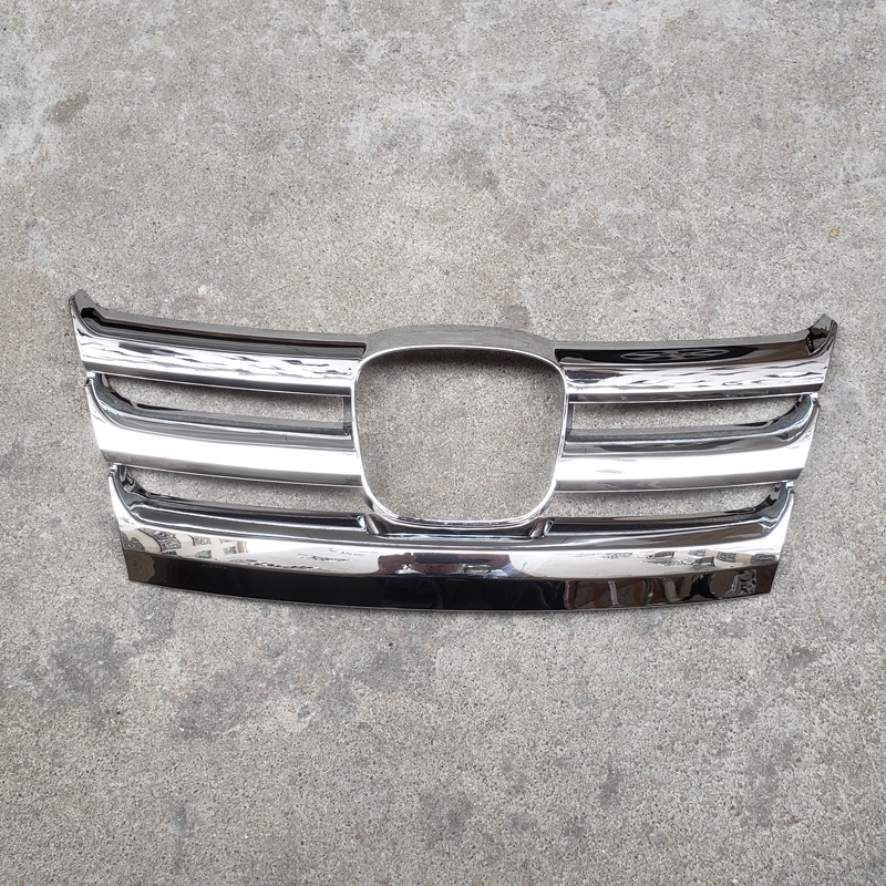 Untuk Honda City 2009-2011, ABS Chrome Disepuh Bumper Depan Strip Terang Bingkai Hias