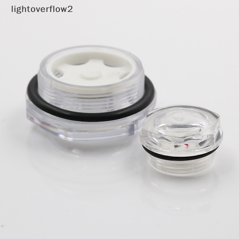 [lightoverflow2] 16mm-60mm dia male thread air or oil level sight glass [ID]