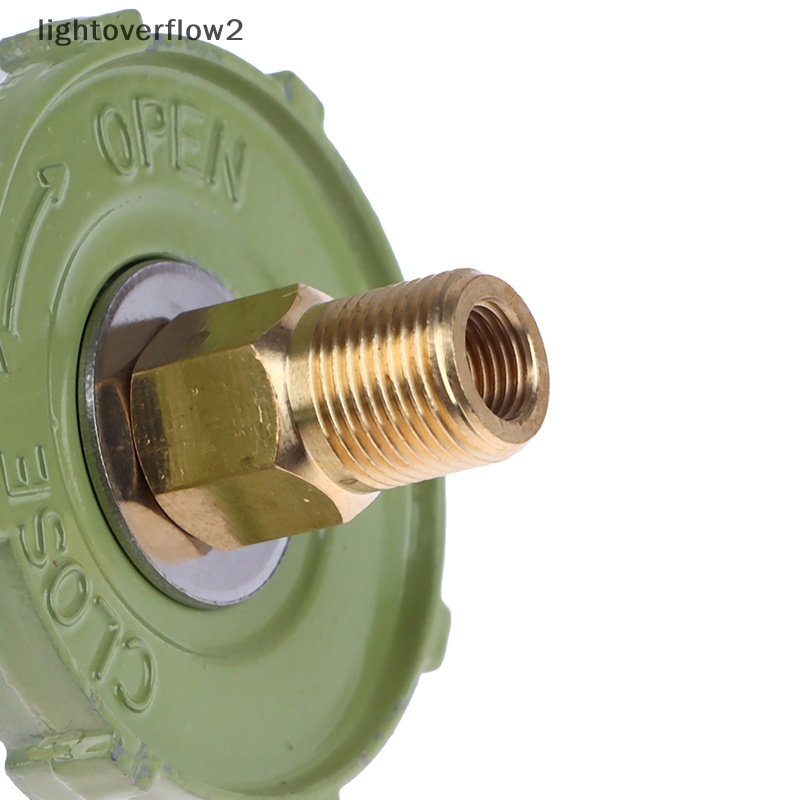 [lightoverflow2] Kepala Konverter LPG Konektor Tungku Gas Tahan Lama Praktis Zinc Alloy [ID]