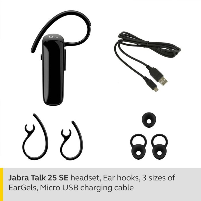 JABRA Talk25 / Talk 25 SE Wireless Bluetooth Headset Earphone Original Resmi