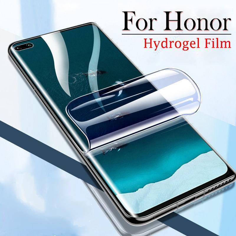 Untuk Honor80 Pro Flat SE GT Full Cover Privasi Hydrogel Film Pelindung Layar Untuk Honor 80SE 80Pro 80GT Anti Cahaya Biru/Jernih