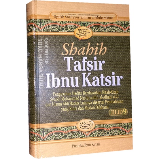 Buku Shahih Tafsir Ibnu Katsir Jilid 9 - Pustaka Ibnu Katsir