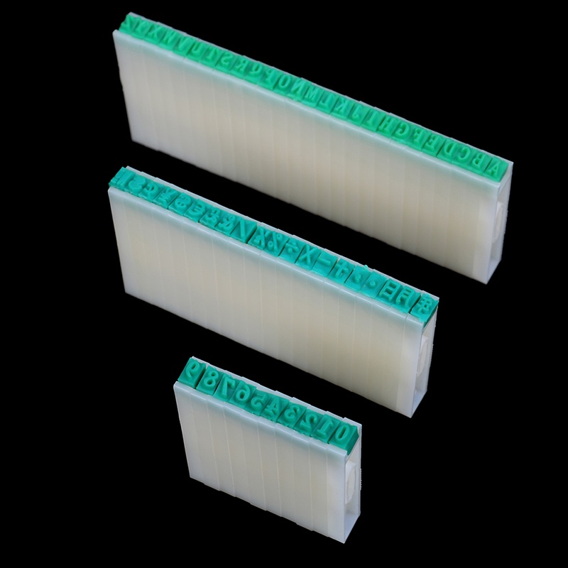 [lsingers1] 1set Huruf Alfabet Inggris Angka Rubber Stamp Kombinasi Gratis Diy Craft Boutique
