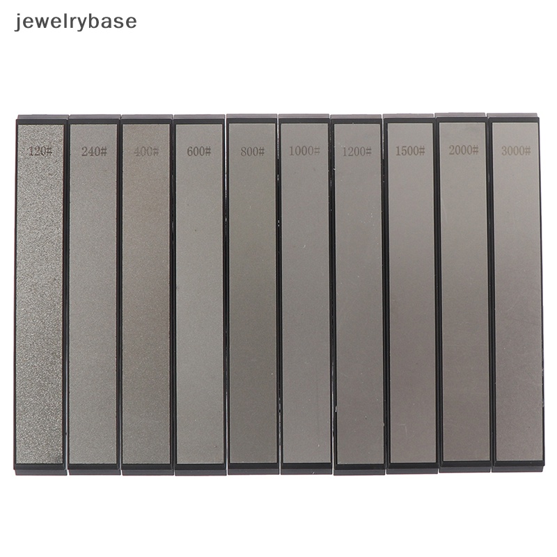 [jewelrybase] 120-3000 Fixed Angle Sharpener Diamond Batu Asah Minyak Batu Honing Stone Butik