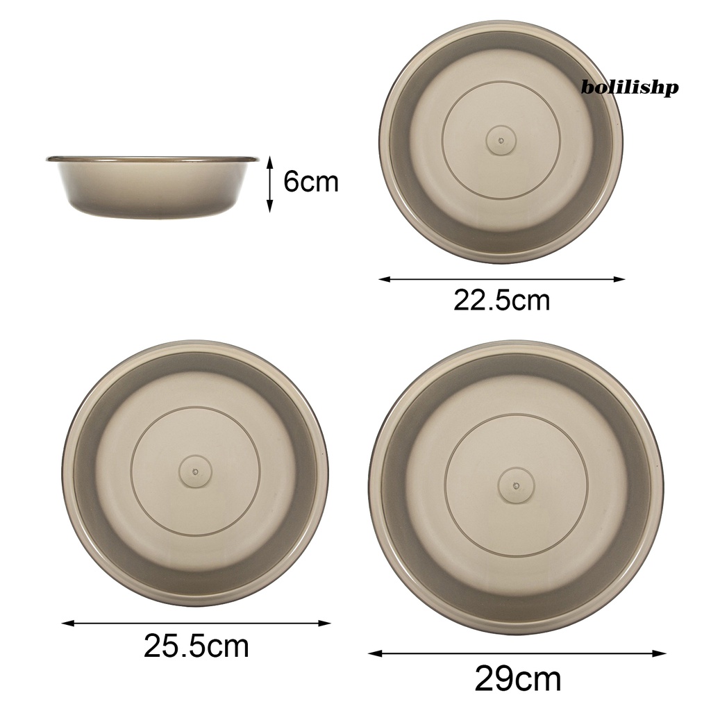 Bo-baskom Mixing Basin Abu-Abu Transparan Kekuatan Tinggi Multifungsi Anti Lengket Ringan Kapasitas Besar Plastik Tahan Benturan Umpan Mixing Tub Peralatan Memancing