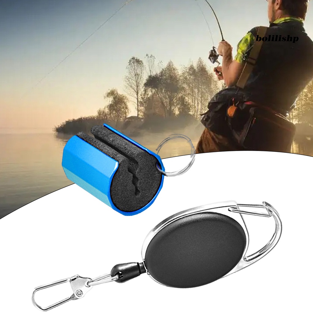 Bo-fishing Rod Clip Anti Gores Stabilitas Tinggi Lapisan Lembut Kekuatan Aus Klip Gantung Pancing Kuat Dan Kokoh Fly Fishing Quick Rod Holder Untuk Outdoor