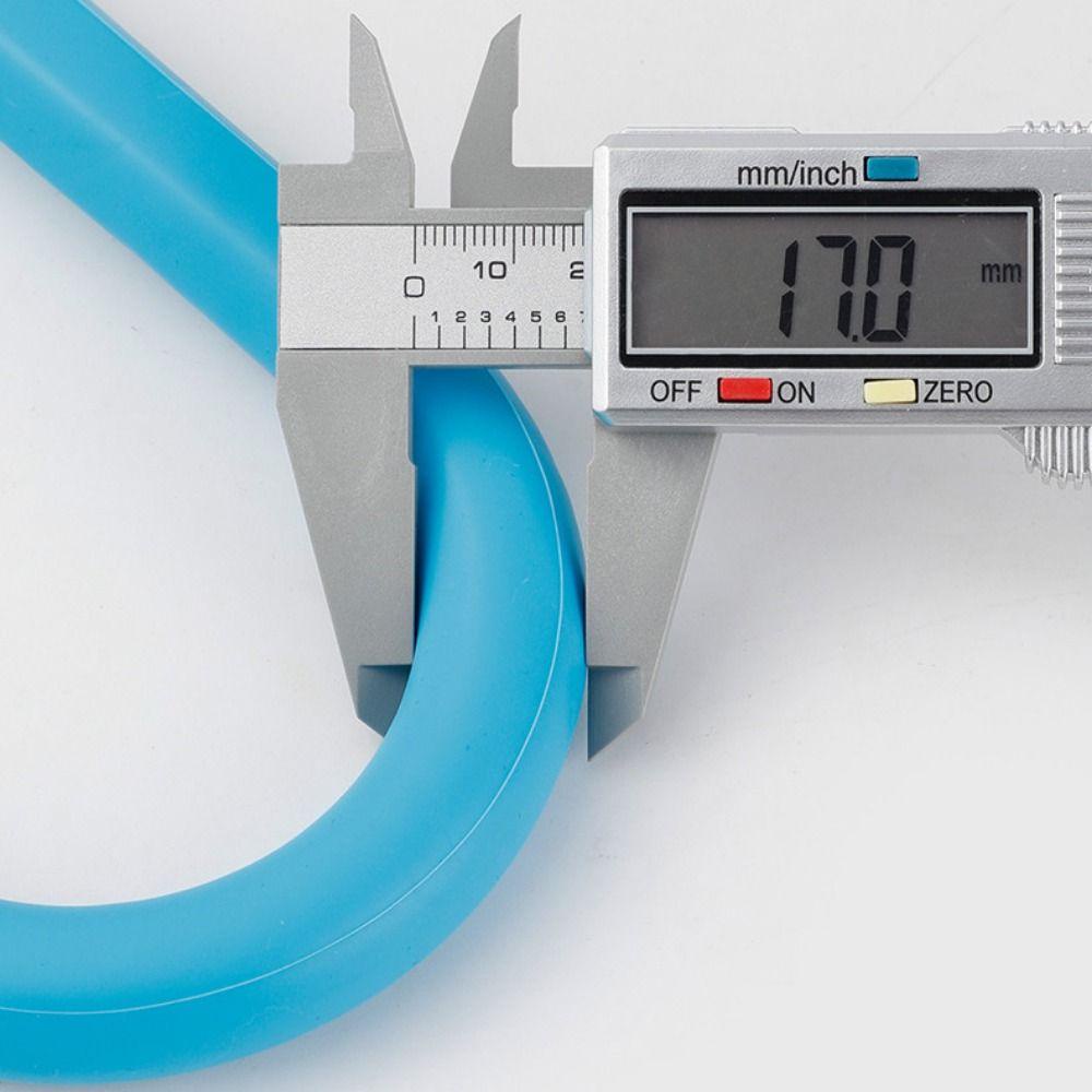 R-FLOWER Bike Lock Padlock Silikon Steel Shackle Serpentine Security Kunci Sepeda