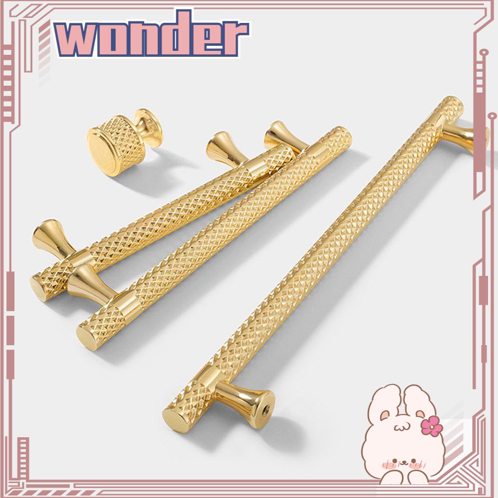 Wonder Cabinet Knobs Gold Tarikan Lemari Furniture Gagang Kamar Tidur